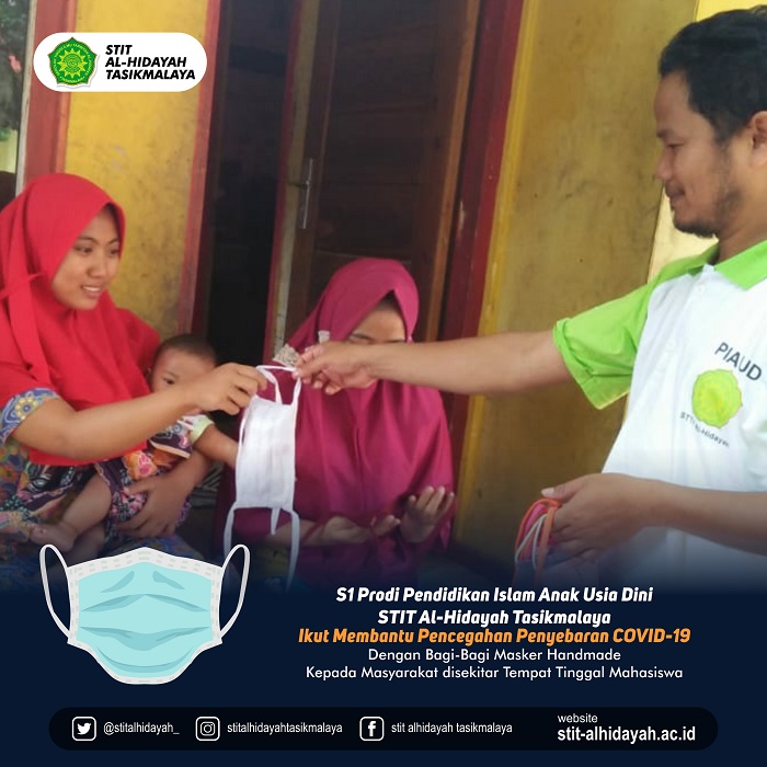 prodi piaud bagi-bagi masker prodi piaud bagi-bagi masker